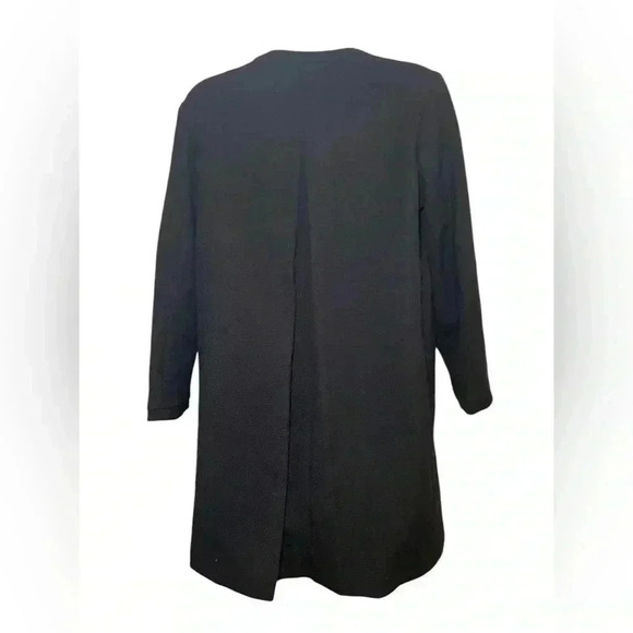 FRNCH Paris Black Long Blazer Jacket Size Small - Picture 3 of 7